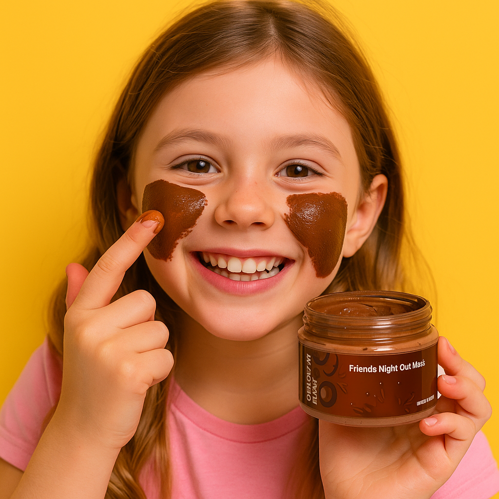Chocolate Blast Clay Mask for Kids – Sweet Skincare Fun (4oz)